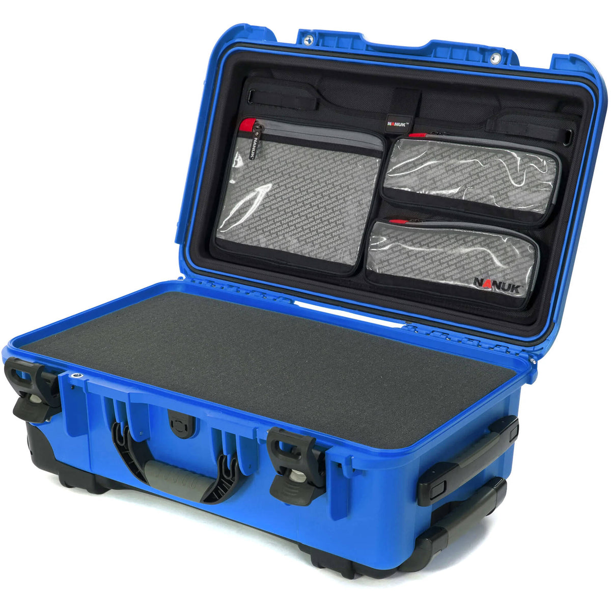 Estuche Rígido Nanuk 935 con ruedas con espuma & organizador en la tapa (Azul, 28.5L) - vista principal