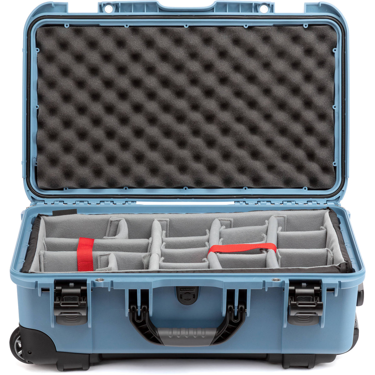 Estuche Rígido Nanuk 935 con ruedas (Cyan, 28.5L) - vista trasera