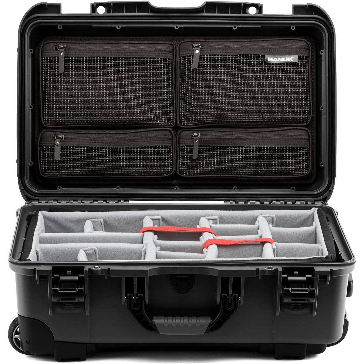 Estuche Rígido Nanuk 935 con ruedas (Negro, 28.5L) (NA9354601) - vista lateral