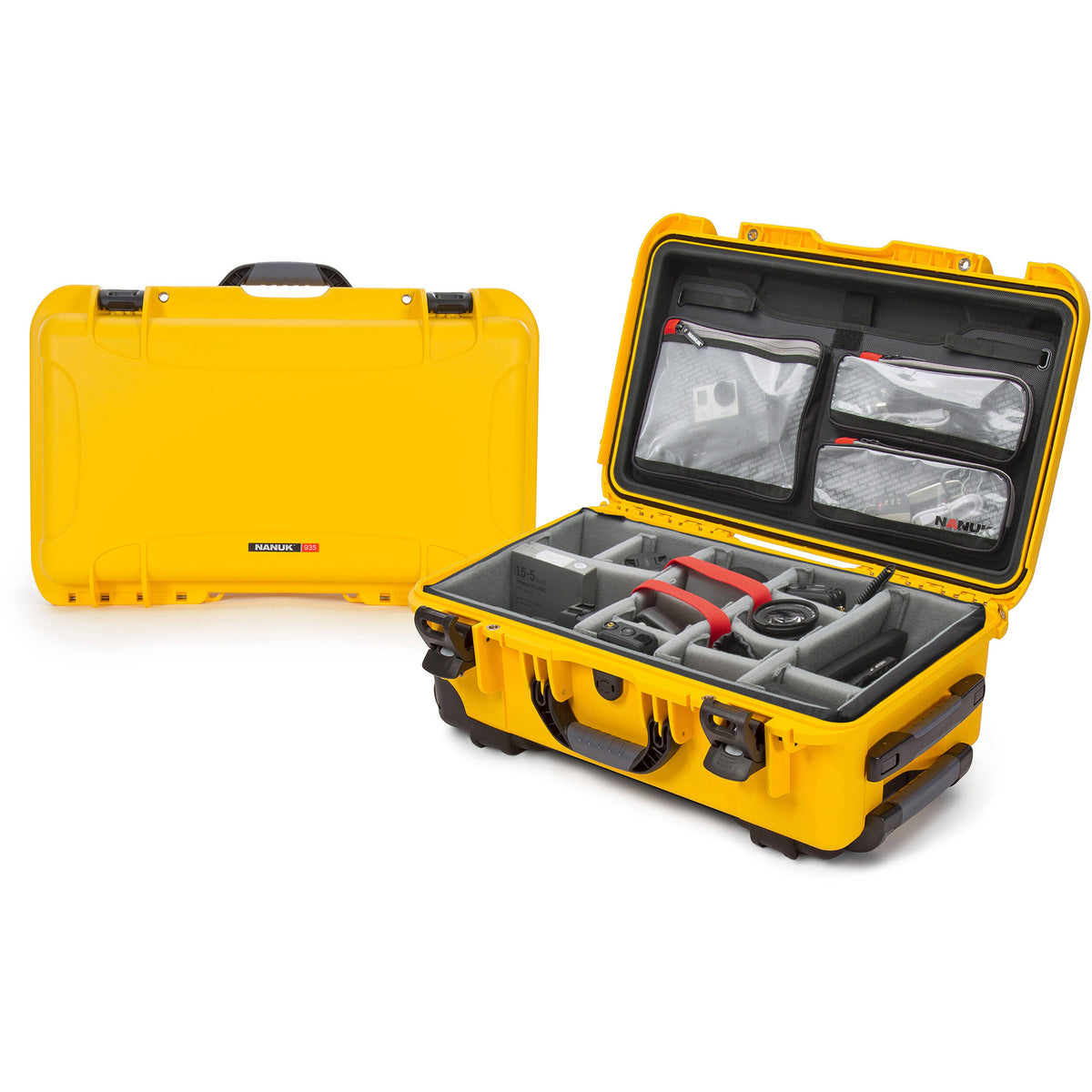 Estuche Rígido Nanuk 935 Pro Photo Kit (Amarillo, 28.5L) - vista principal