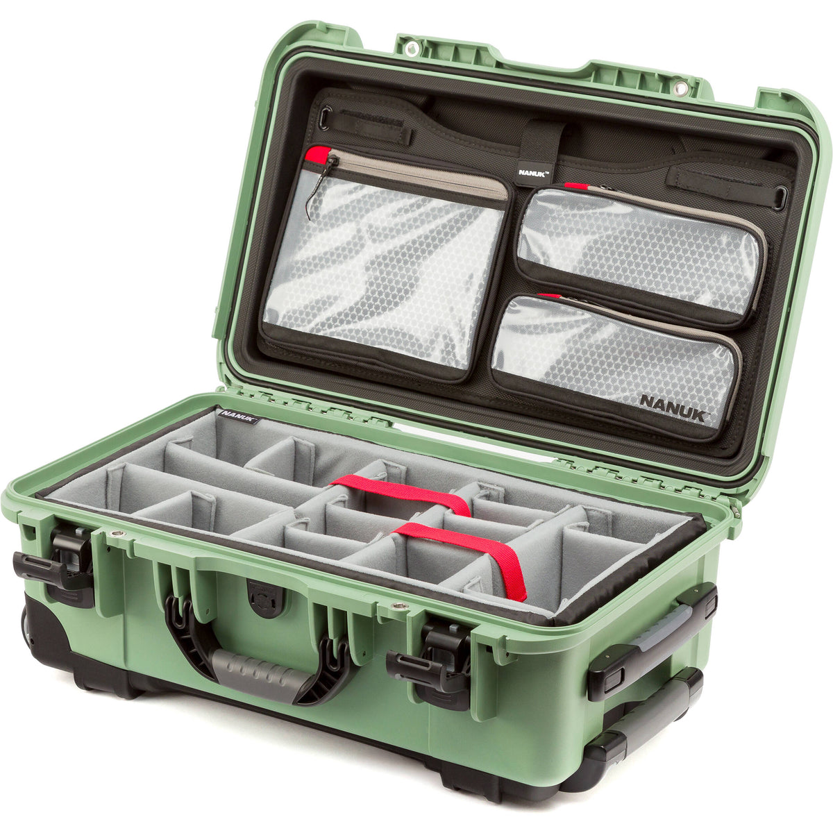 Estuche Rígido Nanuk 935 Pro Photo Kit (Sage, 28.5L) - vista principal