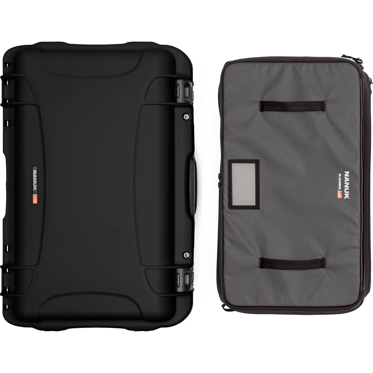 Estuche Rígido Nanuk 938 Pro Photo Kit con 25L N-Cubik inserto - contenido de la caja