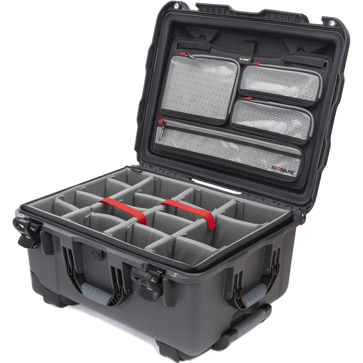 Estuche Rígido Nanuk 950 con ruedas Hard Pro Photo Kit (Graphite, 51.9L) - vista principal