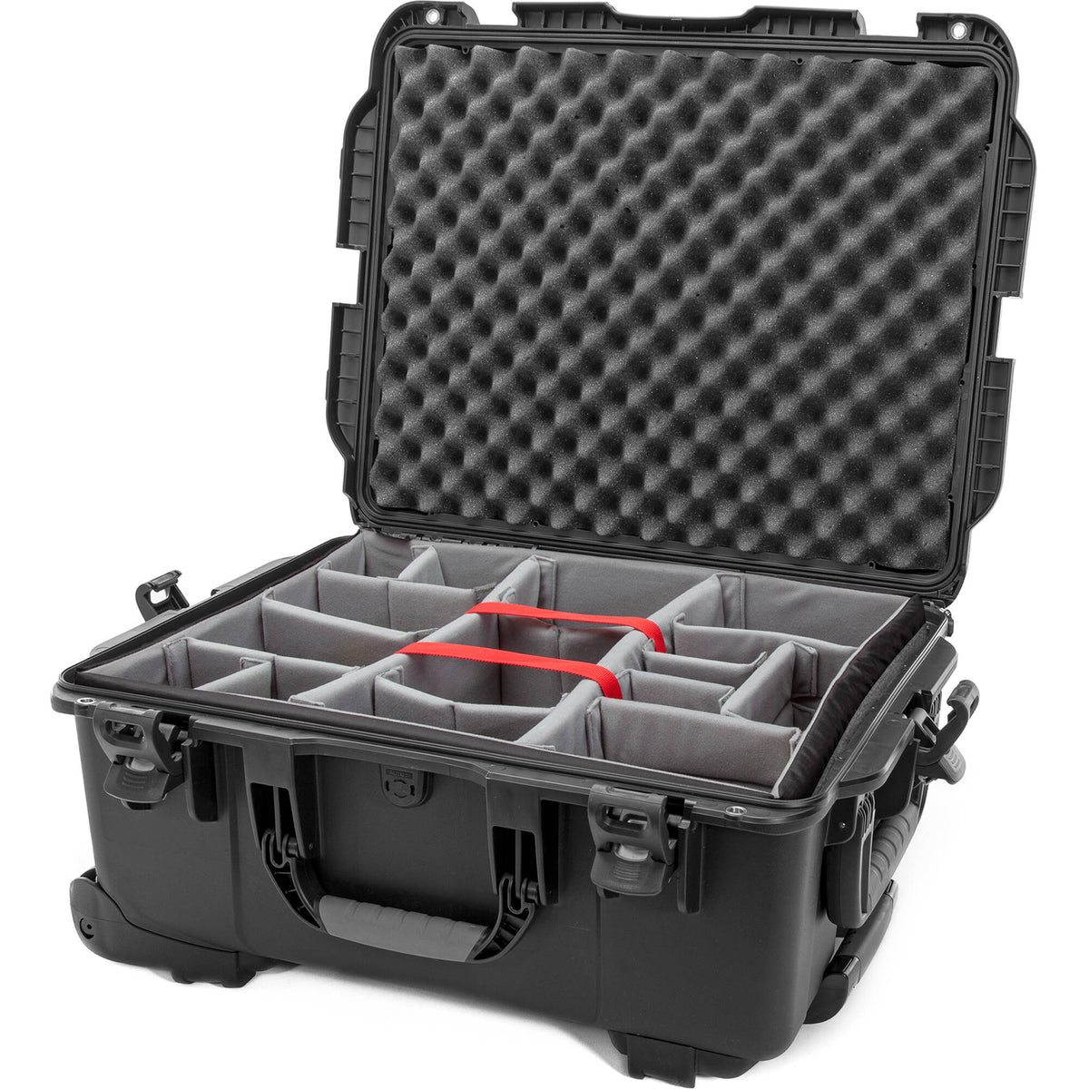 Estuche Rígido Nanuk 955 con ruedas con divisores (Negro, 62.5L) - vista principal