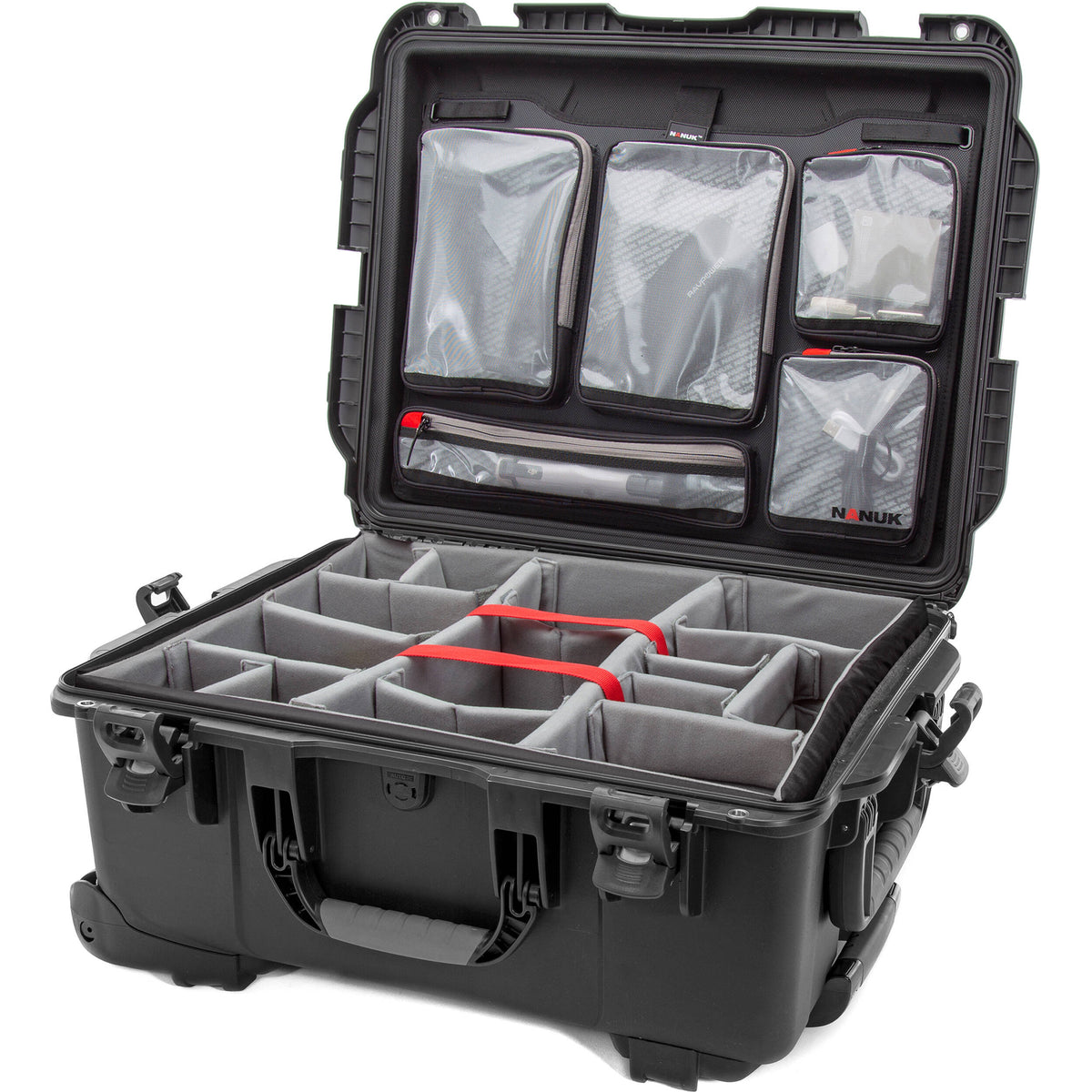 Estuche Rígido Nanuk 955 con ruedas Hard Pro Photo Kit (Negro, 62.5L) - vista principal