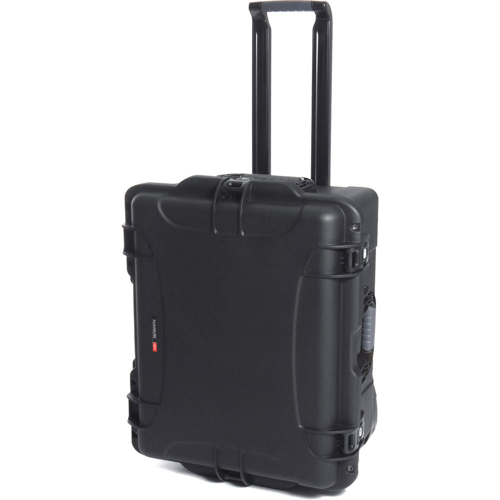 Estuche Rígido Nanuk 960 con ruedas con espuma (Negro, 79L) - vista trasera