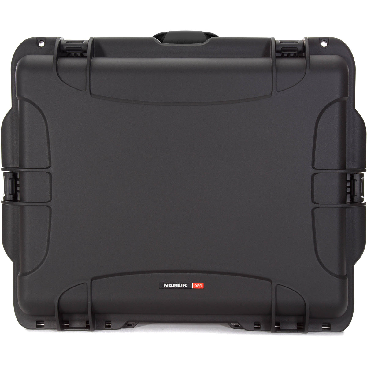 Estuche Rígido Nanuk 960 con ruedas con espuma (Negro, 79L) - puertos y conexiones