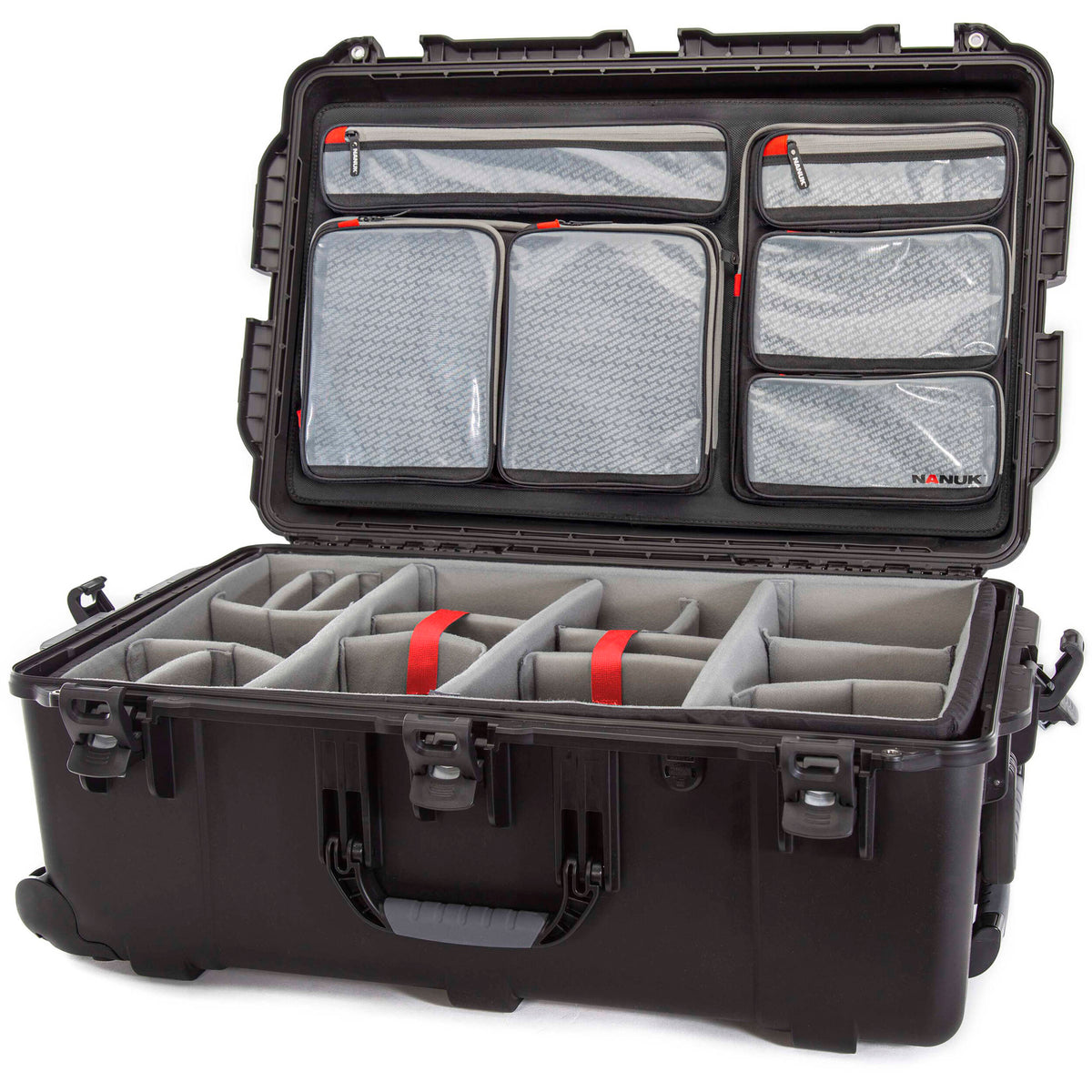 Estuche Rígido Nanuk 963 con ruedas Pro Photo Kit (Negro, 90.6L) - vista principal