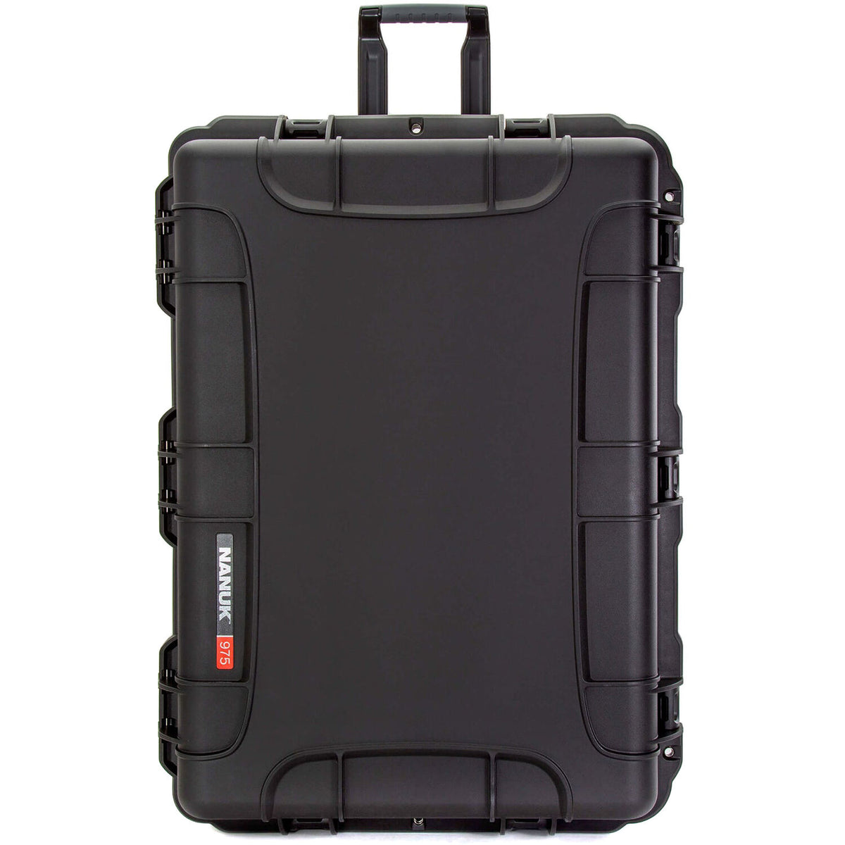 Estuche Rígido Nanuk 975 con ruedas con espuma (Negro, 186L) - vista trasera