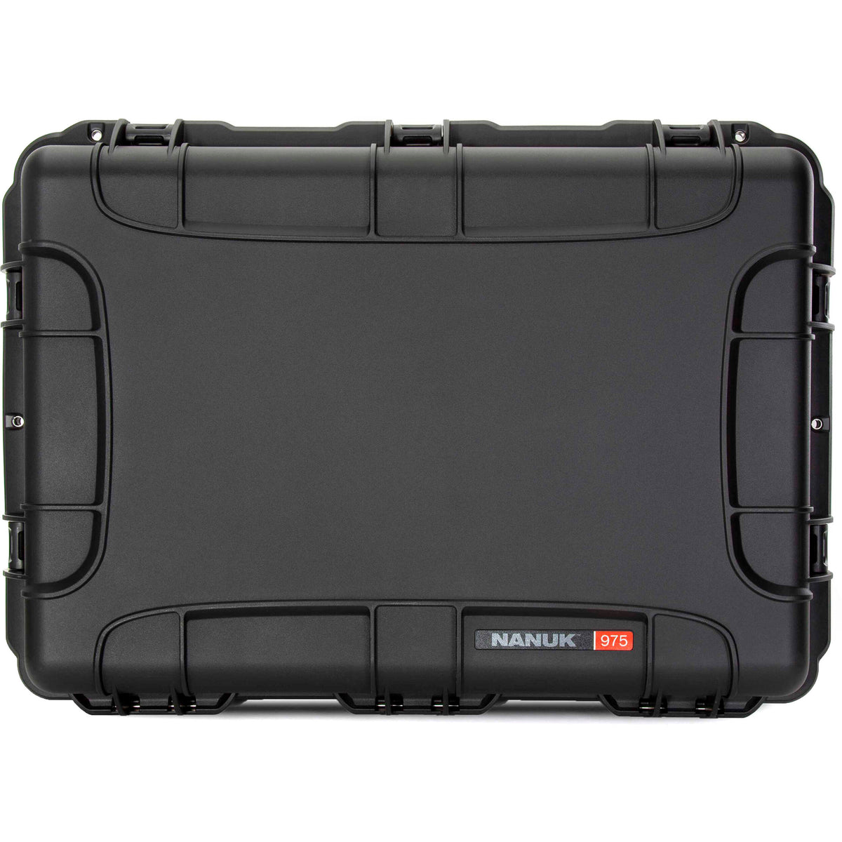 Estuche Rígido Nanuk 975S con ruedas Hard-Shell con divisores acolchados (Negro, 186L) - vista frontal