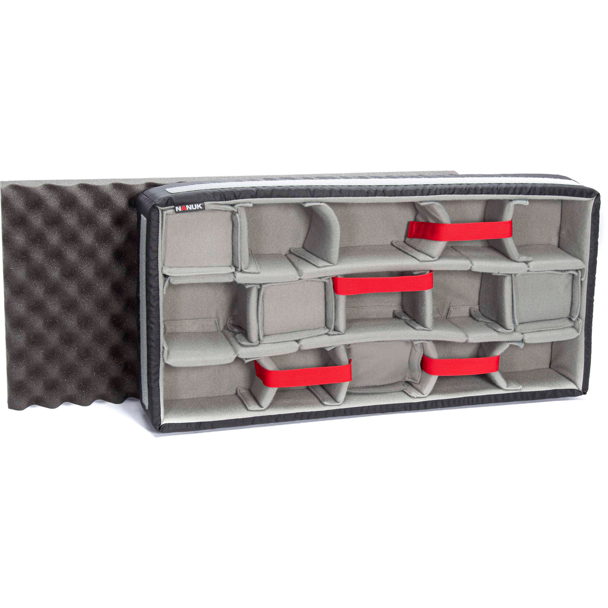 Estuche Rígido Nanuk 980 (Verde oliva, 36L, divisores acolchados) - vista frontal