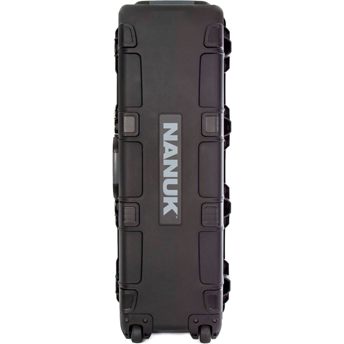 Estuche Rígido Nanuk 988 con ruedas con espuma (Negro, 116.5L) - vista trasera