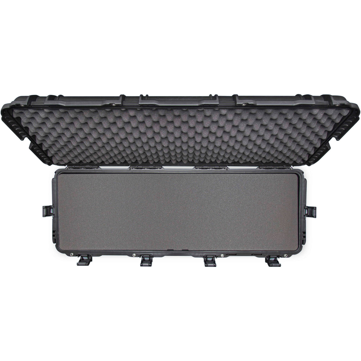 Estuche Rígido Nanuk 988 con ruedas con espuma (Negro, 116.5L) - puertos y conexiones