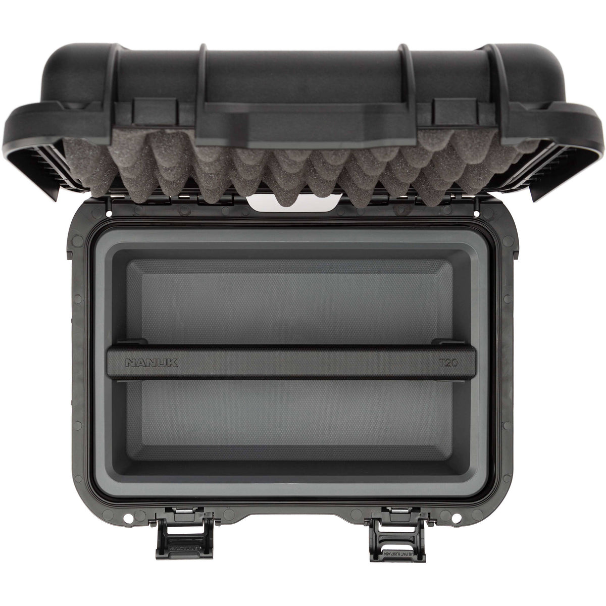 Estuche Rígido Nanuk T20 Top Loader (Negro, 11.2L) (T20S-170BK-0A0) - vista lateral