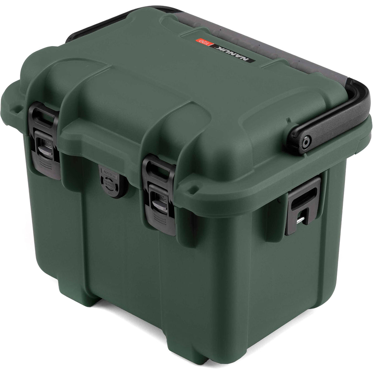 Estuche Rígido Nanuk T20 Top Loader (Verde oliva, 11.2L) - vista frontal