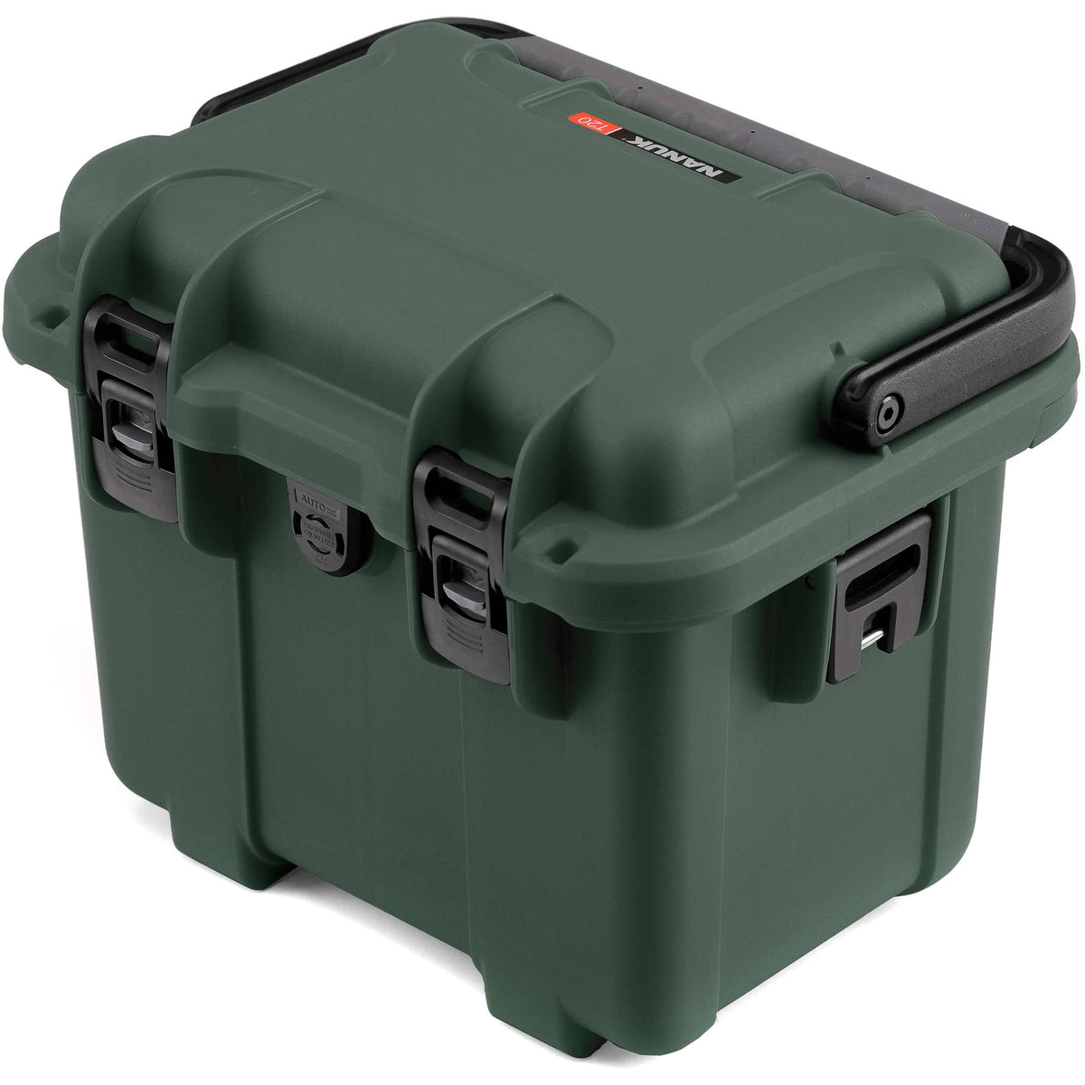 Estuche Rígido Nanuk T20 Top Loader (Verde Oliva, 11.2L) - vista frontal