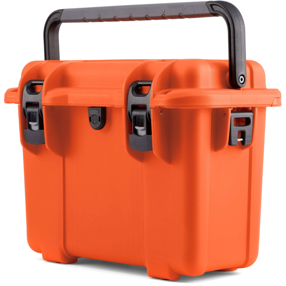 Estuche Rígido Nanuk T30 Top Loader con Tray y divisores (Naranja) - vista frontal