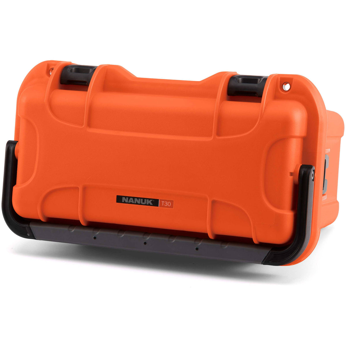 Estuche Rígido Nanuk T30 Top Loader con Tray y divisores (Naranja) - en uso