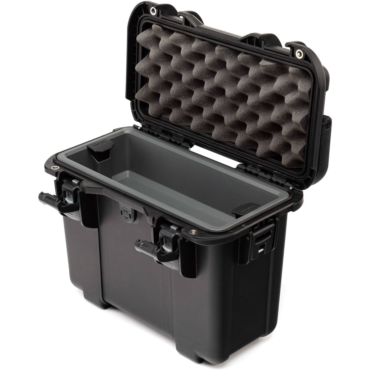 Estuche Rígido Nanuk T30 Top Loader con Tray y divisores (Negro) - vista lateral