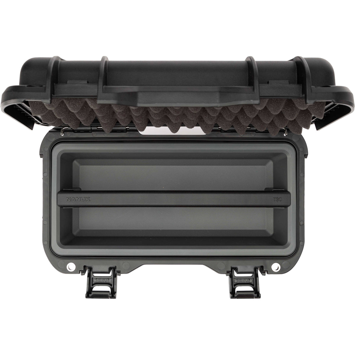 Estuche Rígido Nanuk T30 Top Loader con Tray y divisores (Negro) - contenido de la caja