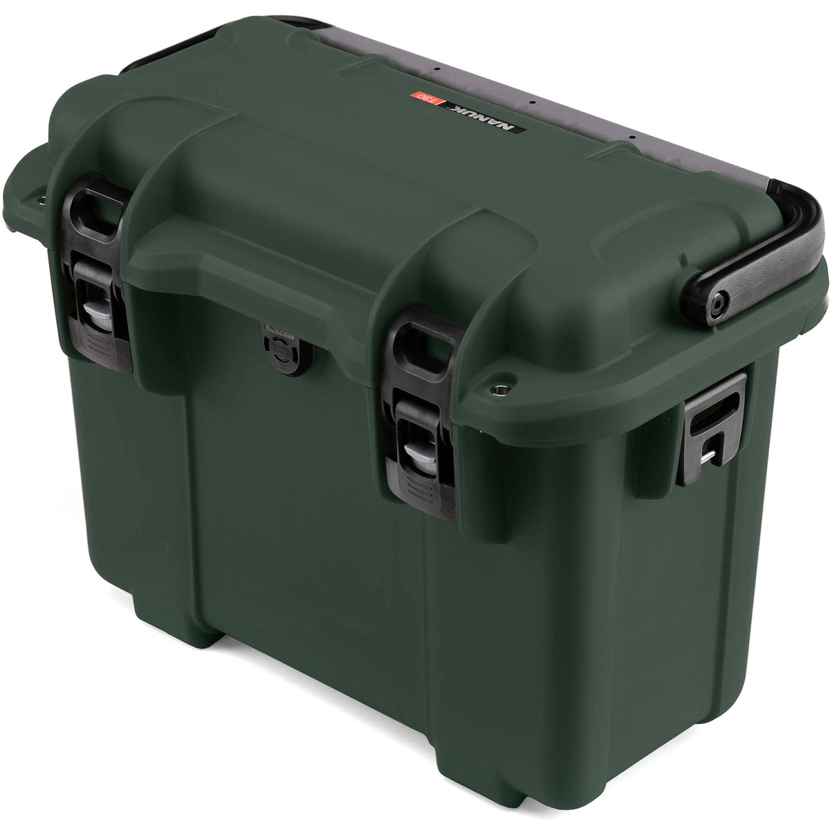 Estuche Rígido Nanuk T30 Top Loader (Verde oliva) - vista trasera