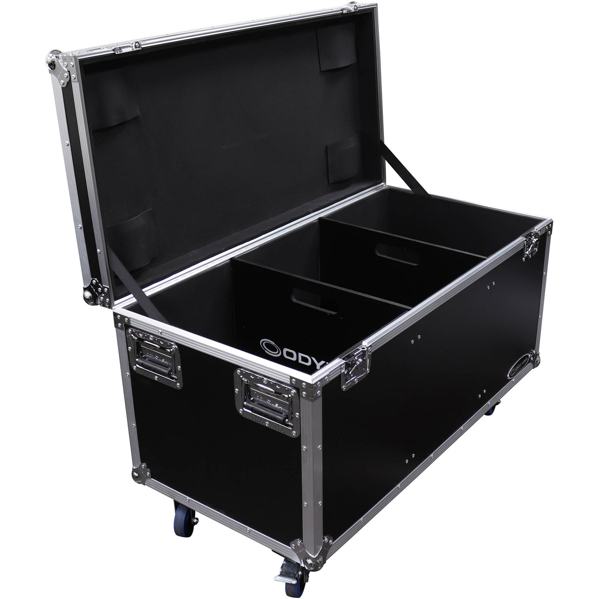 Estuche Rígido Odyssey utilitario Trunk Touring de vuelo con divisores (Negro) - vista principal