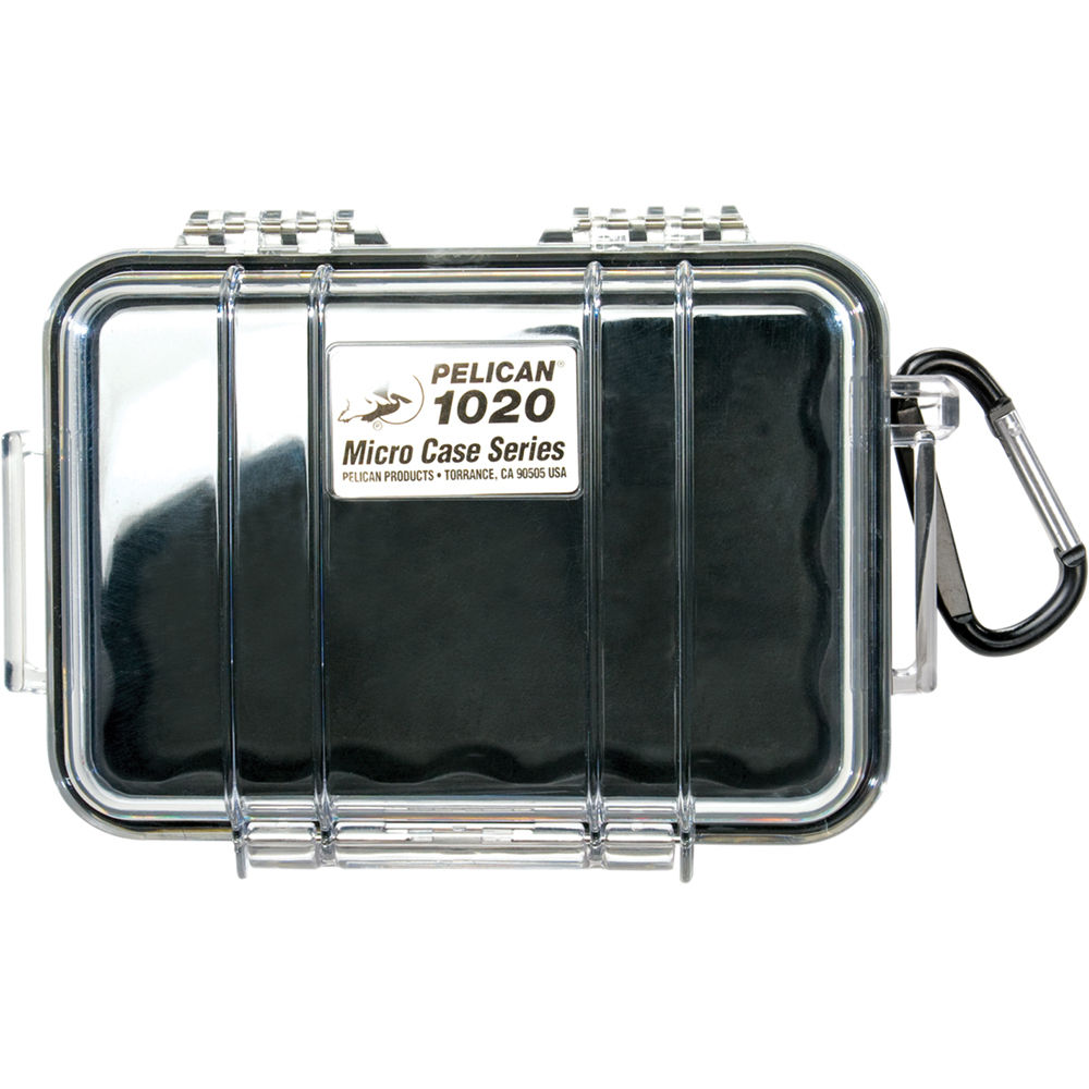Estuche Rígido Pelican 1020 Micro (Clear Negro) - vista principal