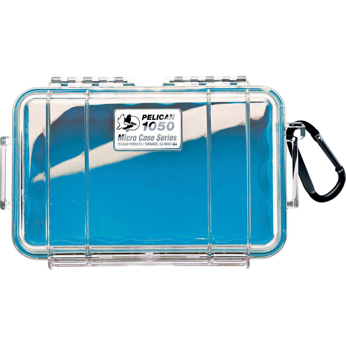 Estuche Rígido Pelican 1050 Micro (Azul Transparente) - vista principal