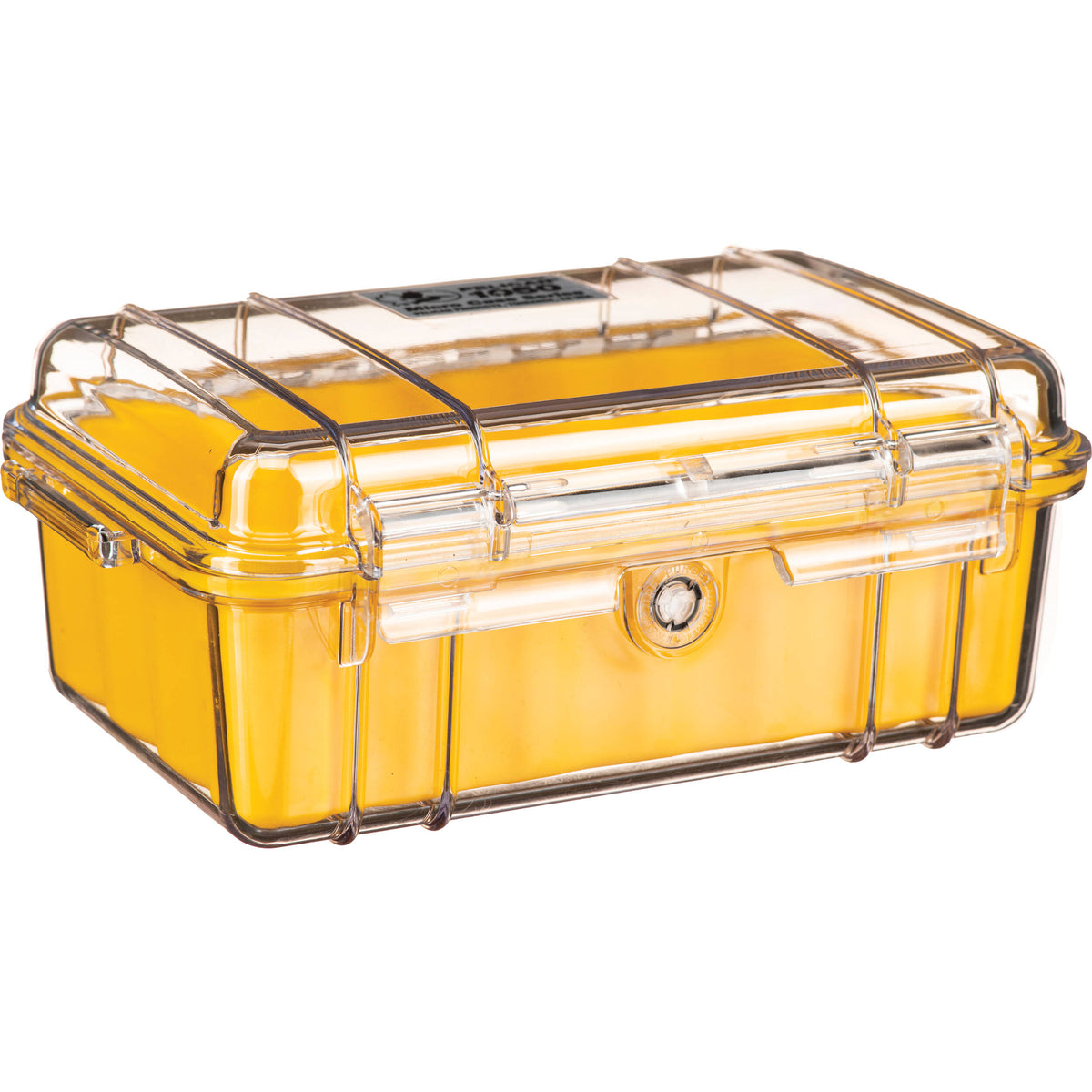 Estuche Rígido Pelican 1050 Micro (Clear Amarillo) - vista frontal