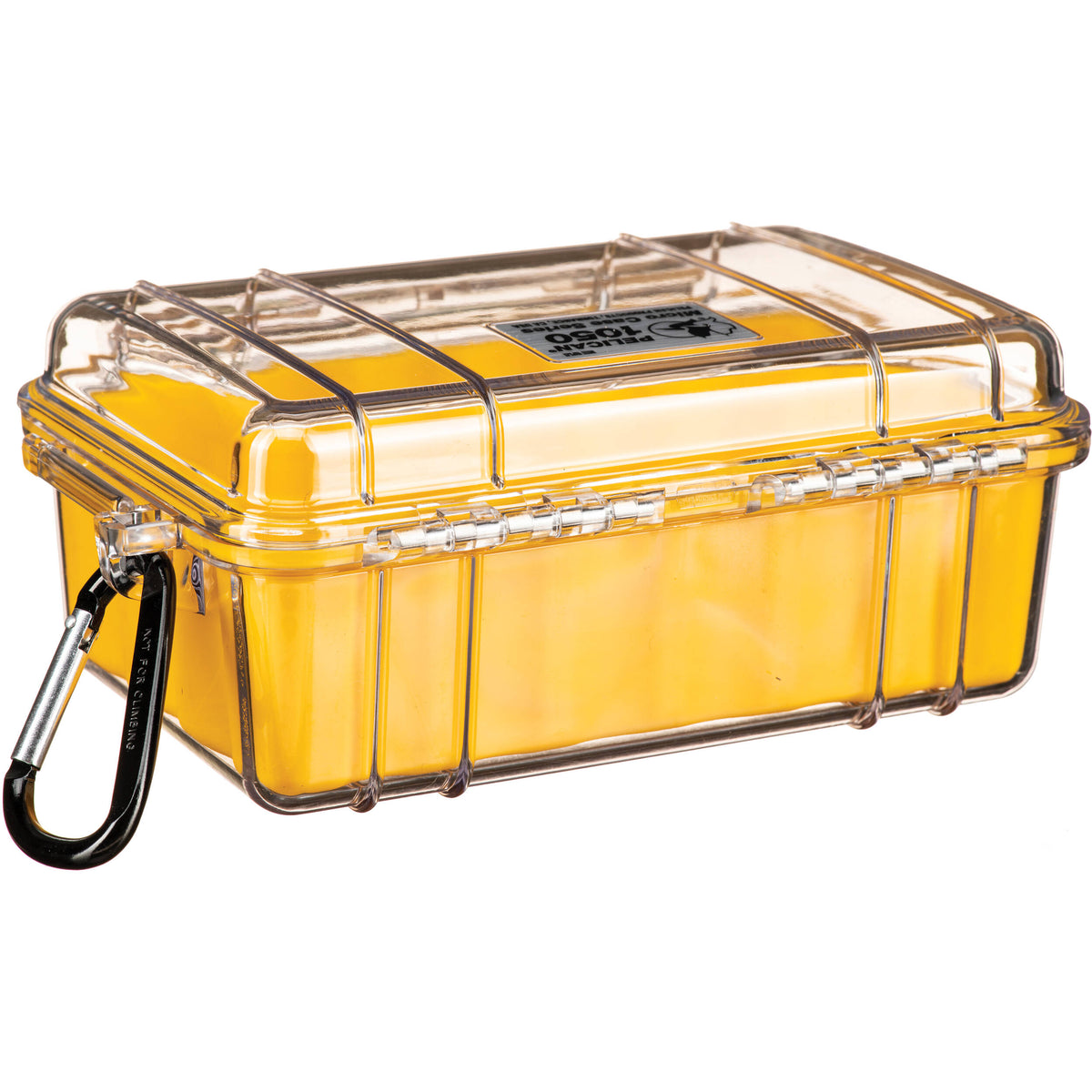 Estuche Rígido Pelican 1050 Micro (Clear Amarillo) - puertos y conexiones