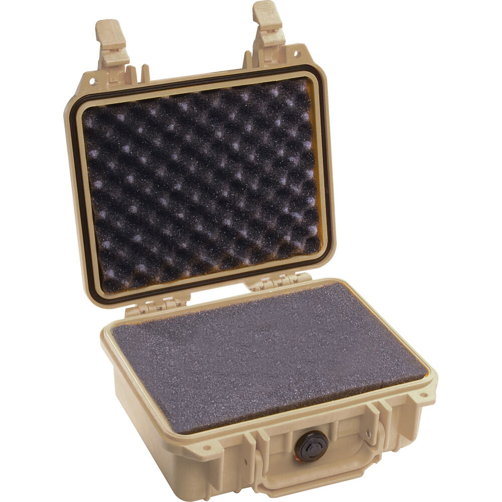 Estuche Rígido Pelican 1200 con espuma (Desert Beige) - vista principal