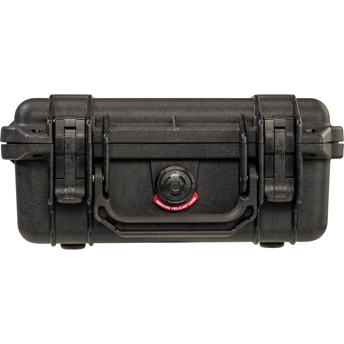 Estuche Rígido Pelican 1200 sin interior (Negro) - vista lateral