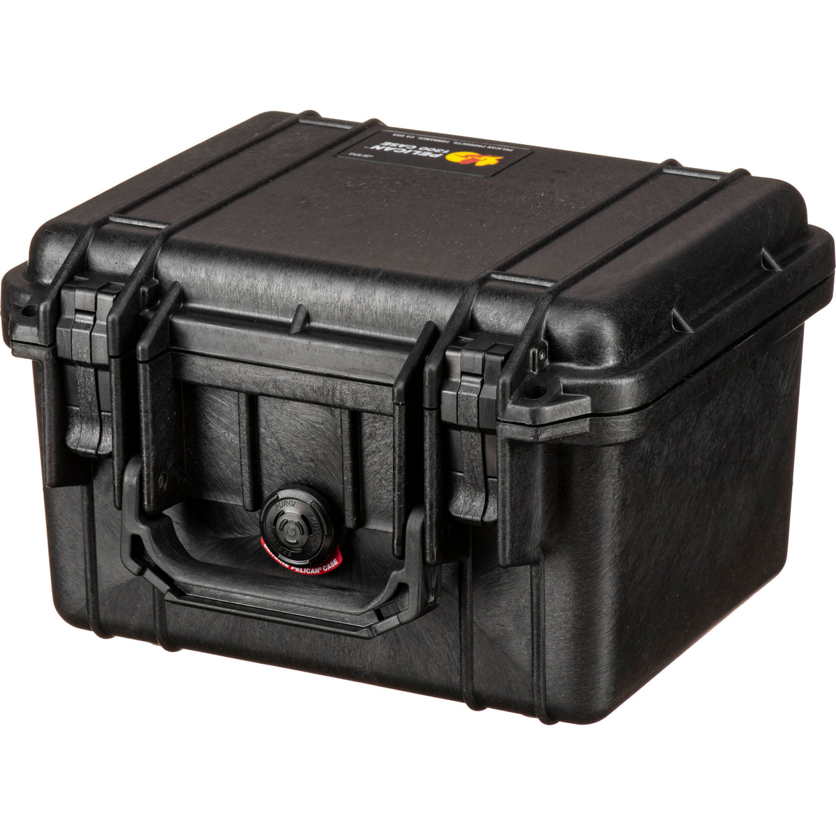 Estuche Rígido Pelican 1300 sin interior (Negro) - vista lateral