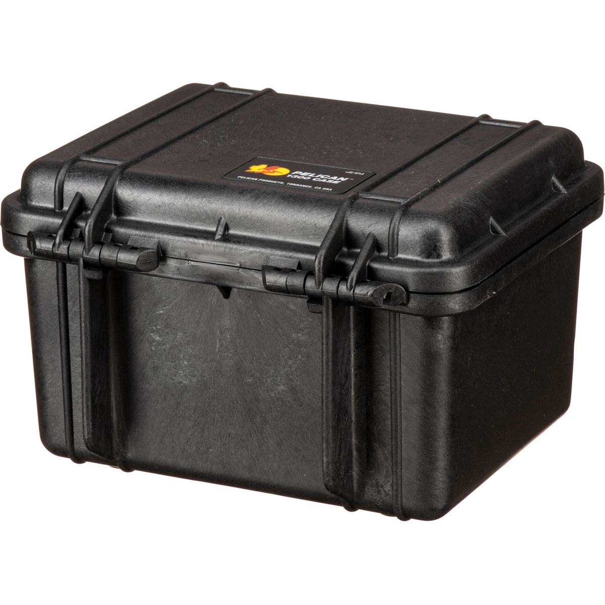 Estuche Rígido Pelican 1300 sin interior (Negro) - detalle