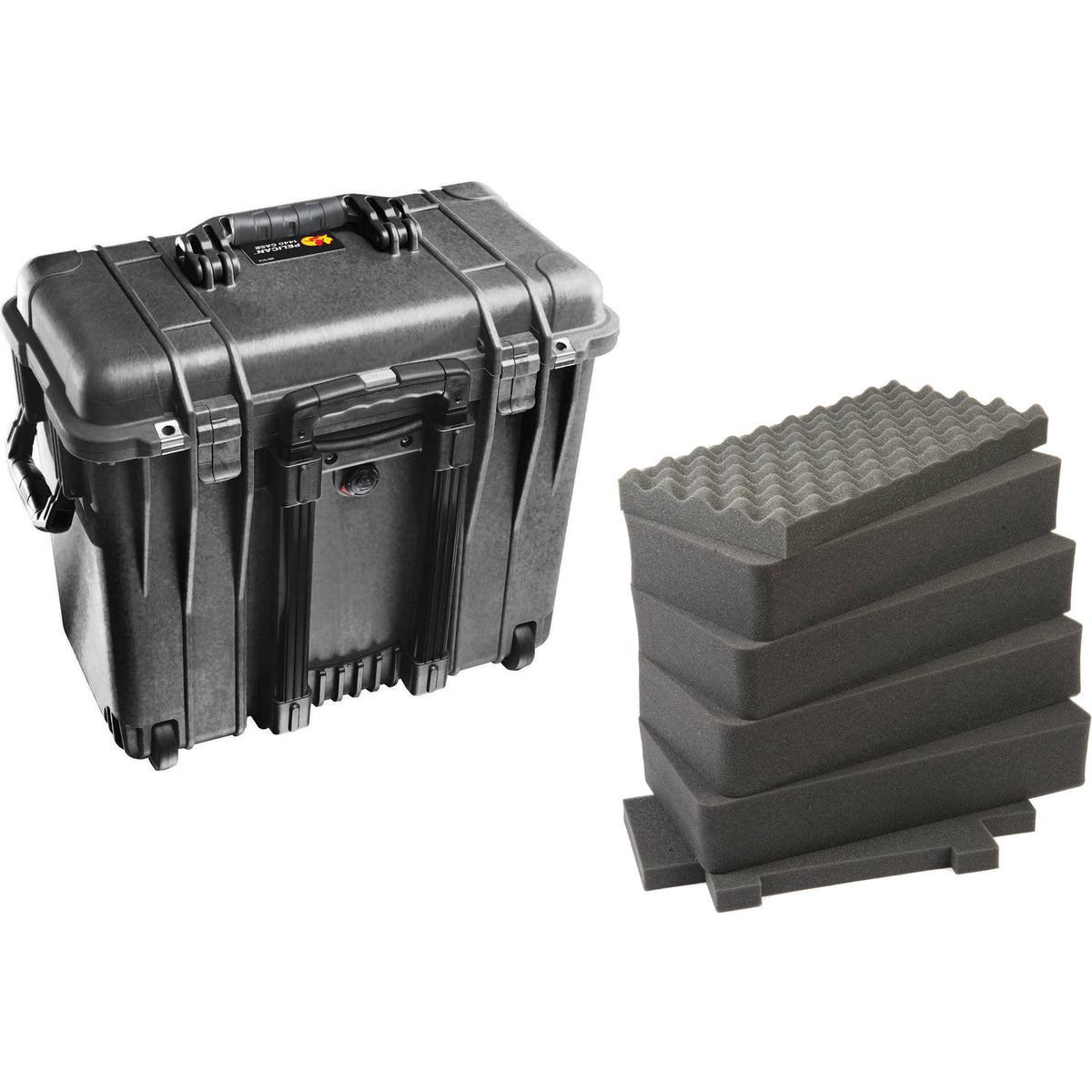 Estuche Rígido Pelican 1440 Top Loader con espuma (Negro) - vista principal