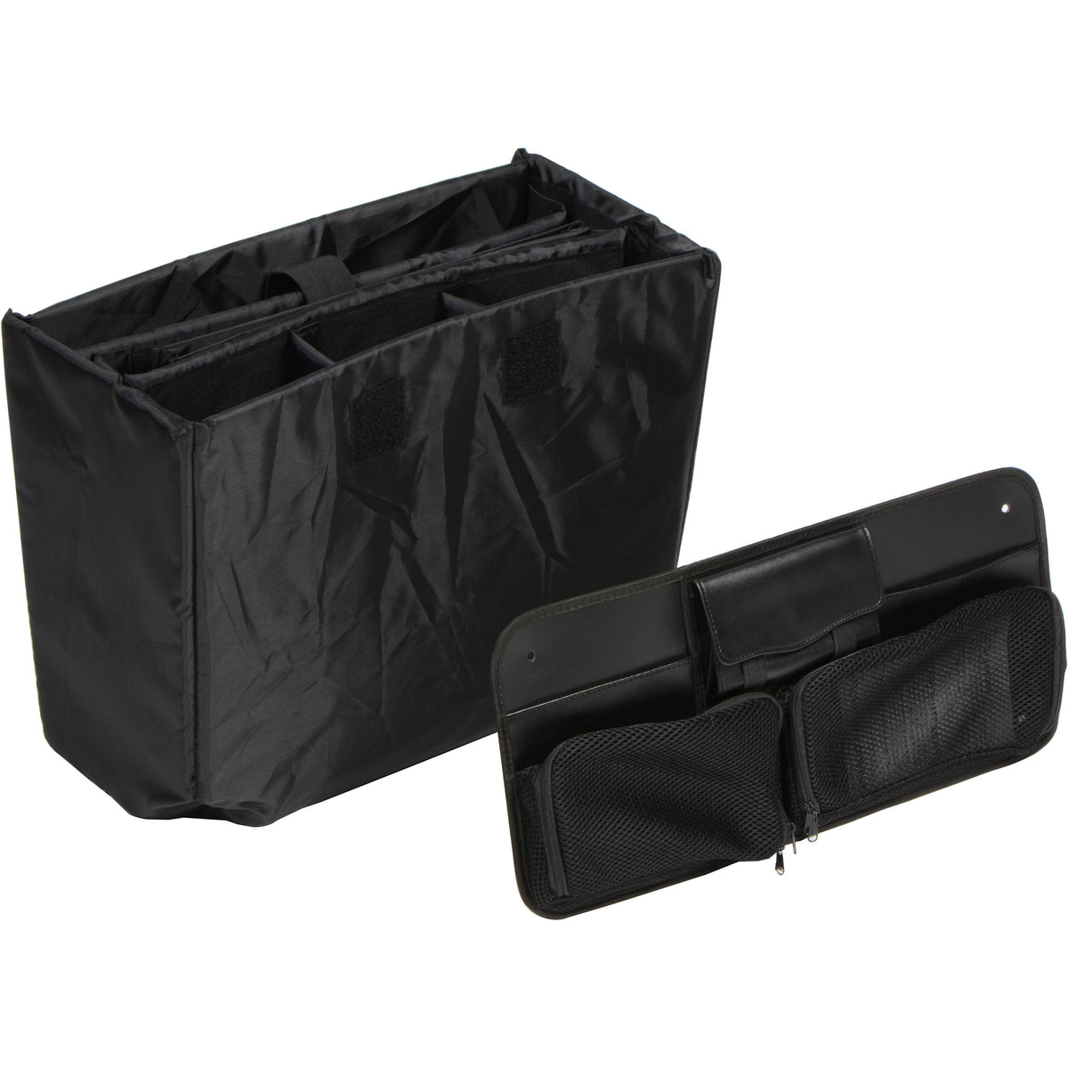 Estuche Rígido Pelican 1447 Top Loader 1440 con Office divisores (Negro) - vista lateral