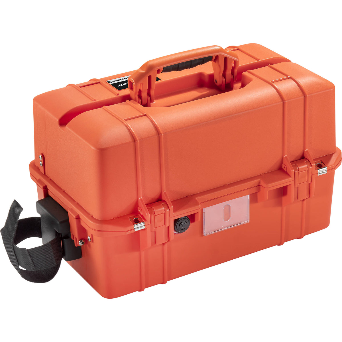 Estuche Rígido Pelican 1465EMS Air EMS con organizador y divisores (Naranja) - vista principal