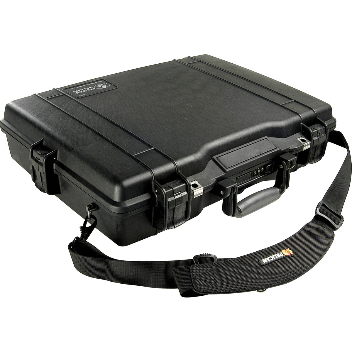 Estuche Rígido Pelican 1495 Protector Laptop (Negro) (con espuma) - vista frontal