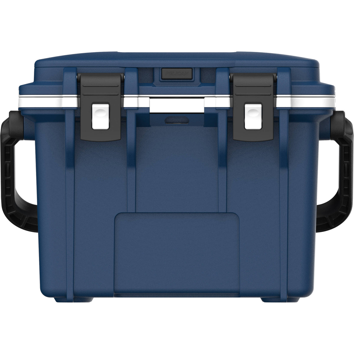 Estuche Rígido Pelican 14QT Personal Cooler (Midnight Azul / Blanco) - vista trasera