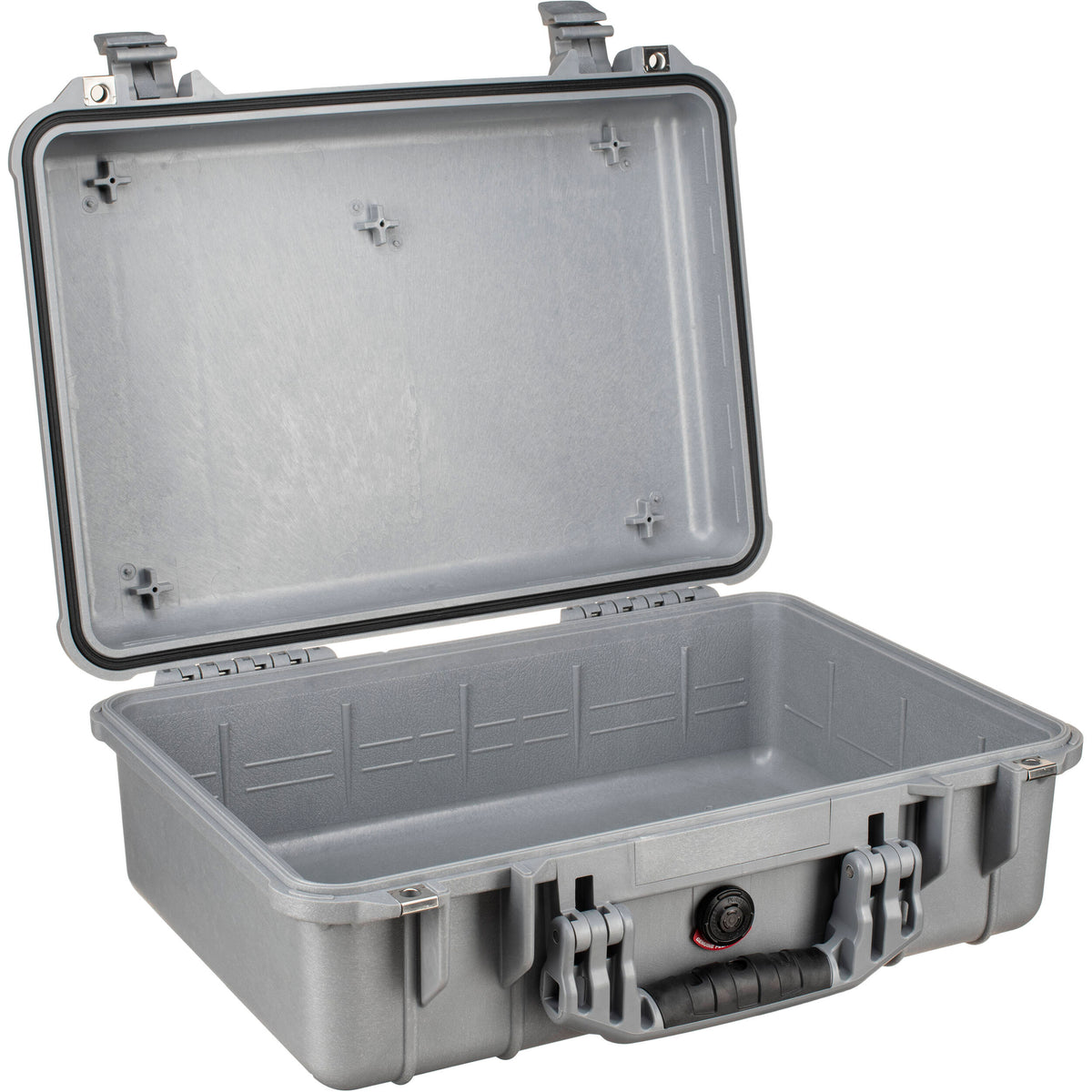 Estuche Rígido Pelican 1500NF sin interior (Plateado) - vista principal