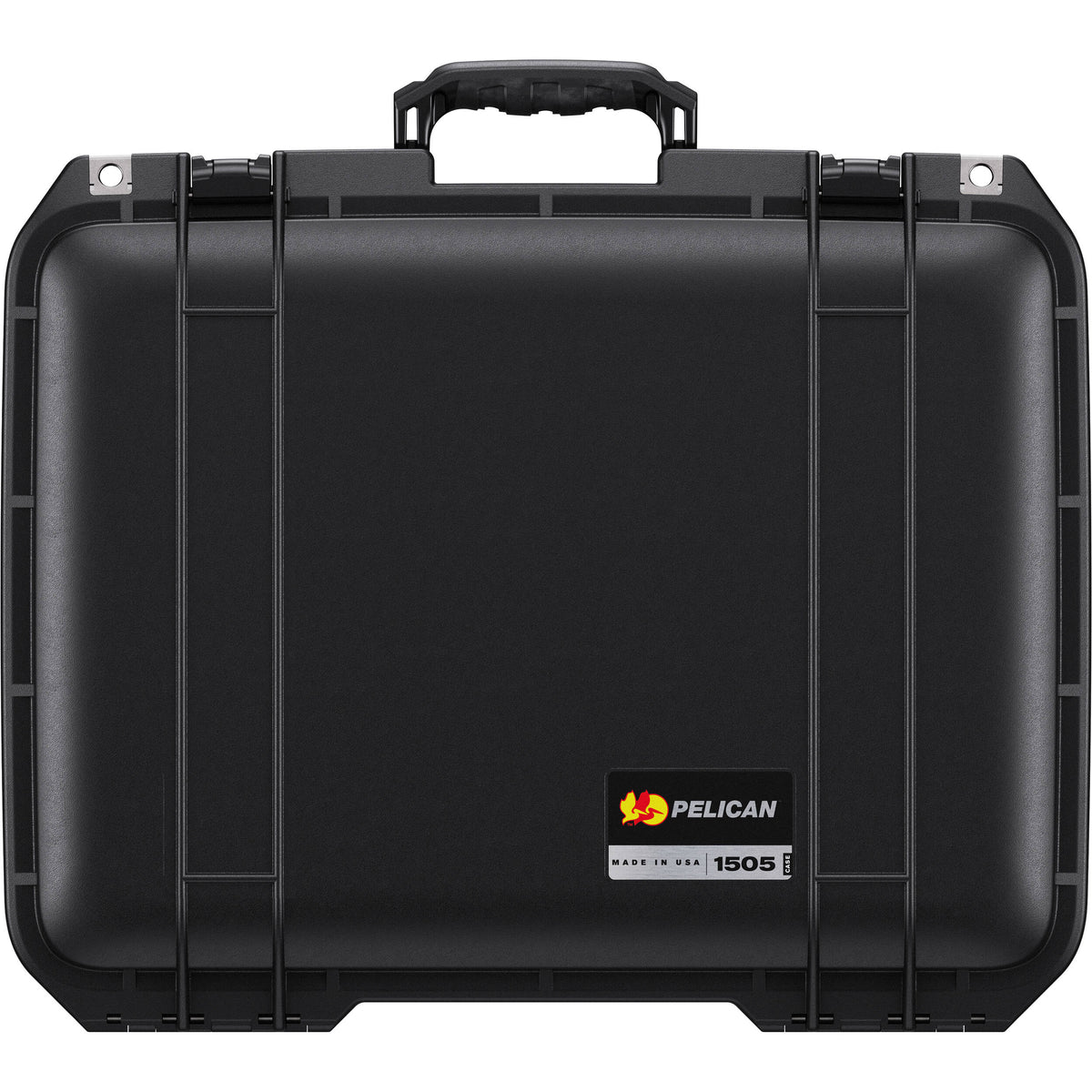 Estuche Rígido Pelican 1505 Air con espuma (Negro, 22L) - vista trasera