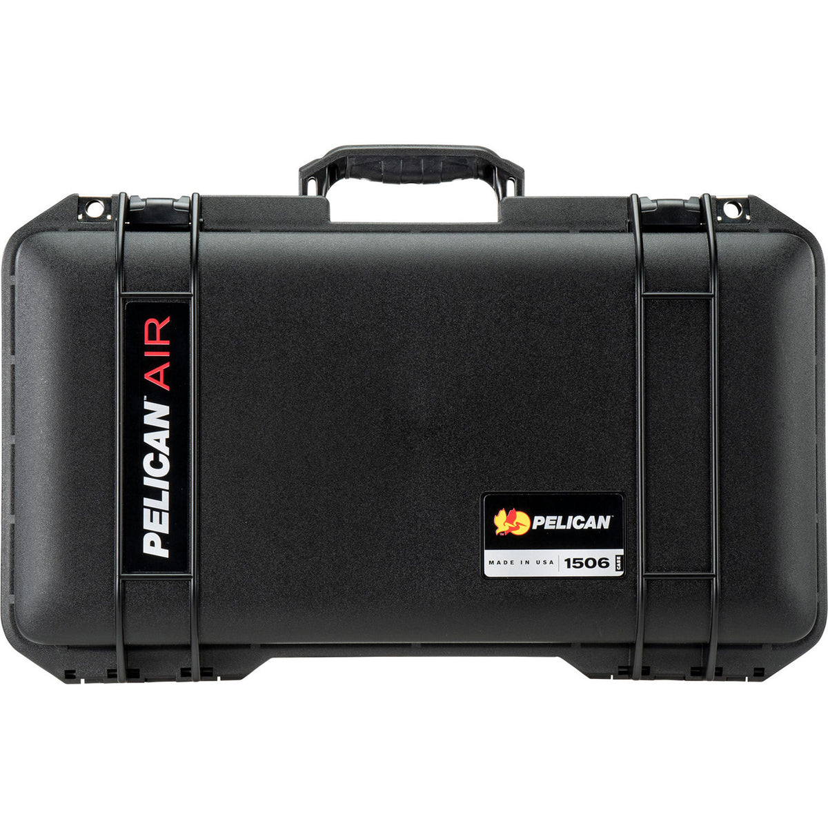 Estuche Rígido Pelican 1506 Air sin interior (Negro) - vista lateral
