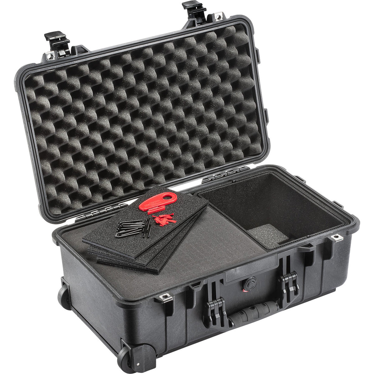 Estuche Rígido Pelican 1510 Protector con divisores TrekPak y espuma (Negro) - vista principal