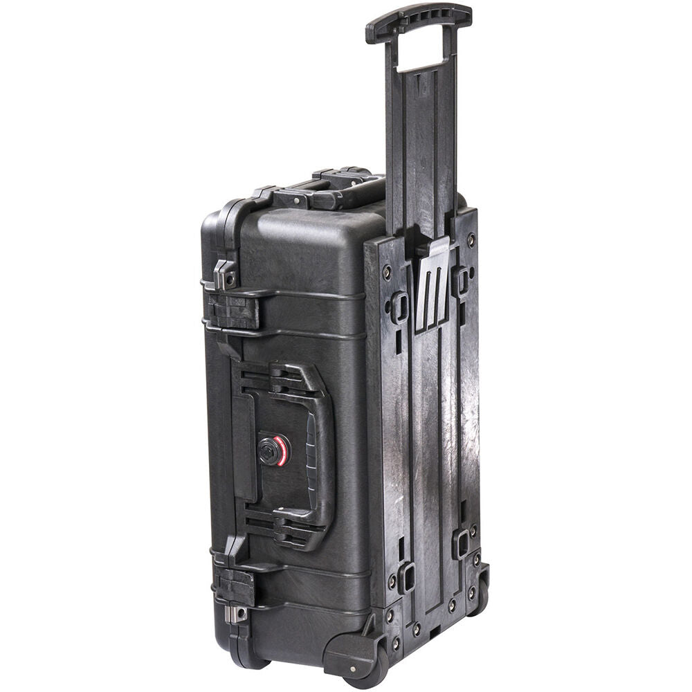 Estuche Rígido Pelican 1510 Protector con divisores TrekPak y espuma (Negro) - vista lateral