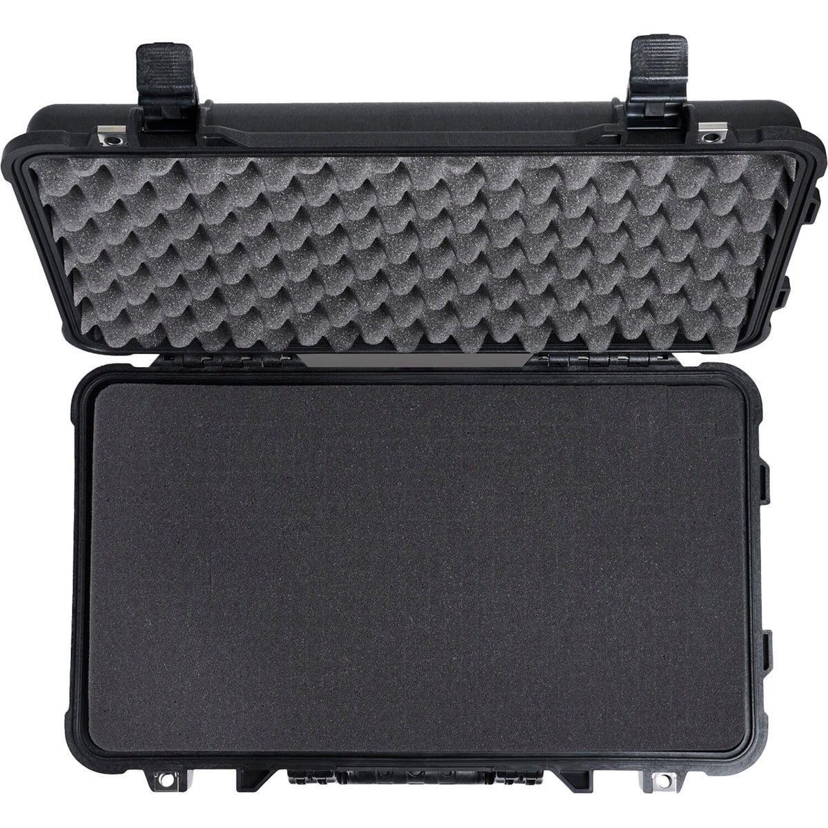 Estuche Rígido Pelican 1510 Protector con espuma Interior (Negro) - vista lateral