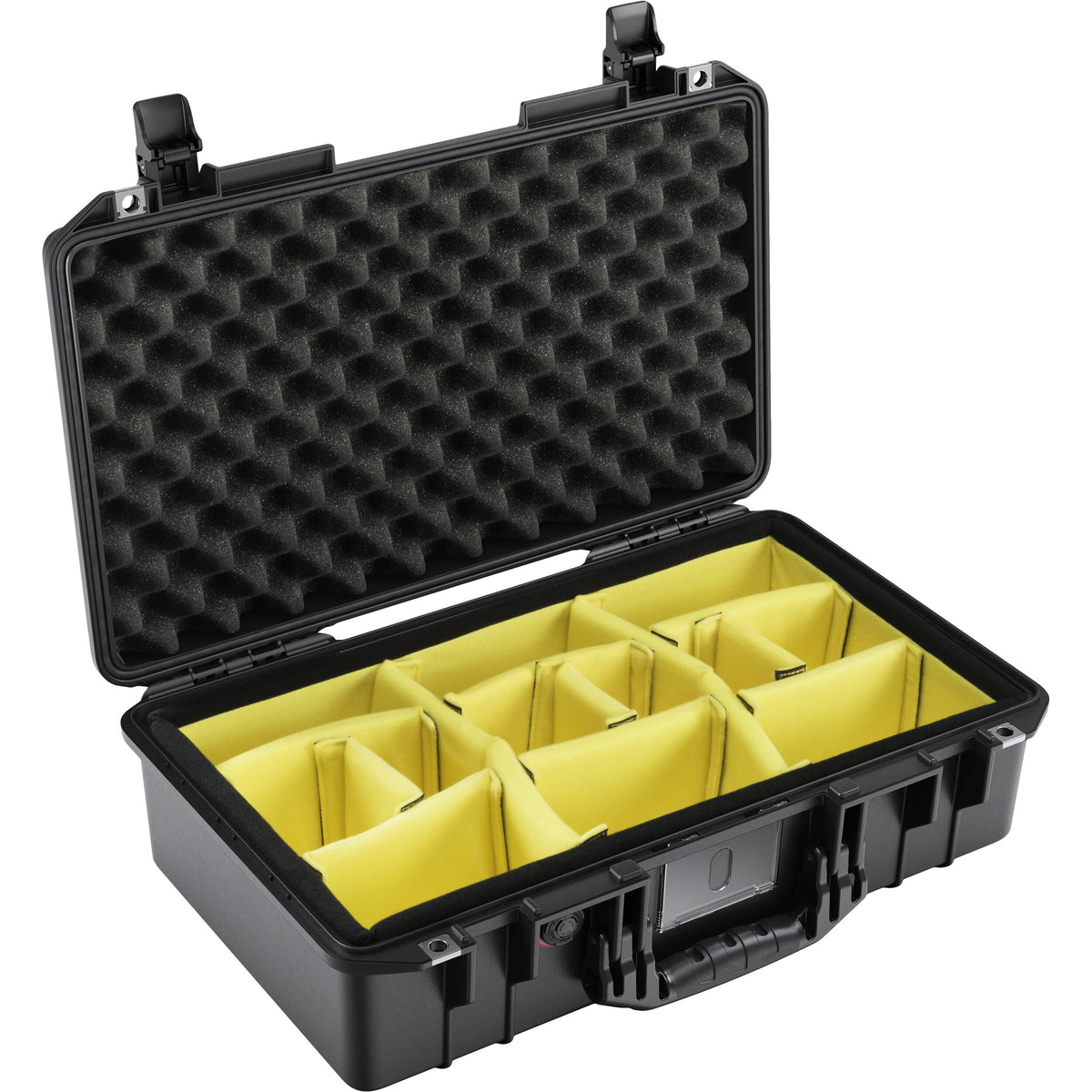 Estuche Rígido Pelican 1525AirWD Hard Carry con divisores acolchados (Negro) - vista principal