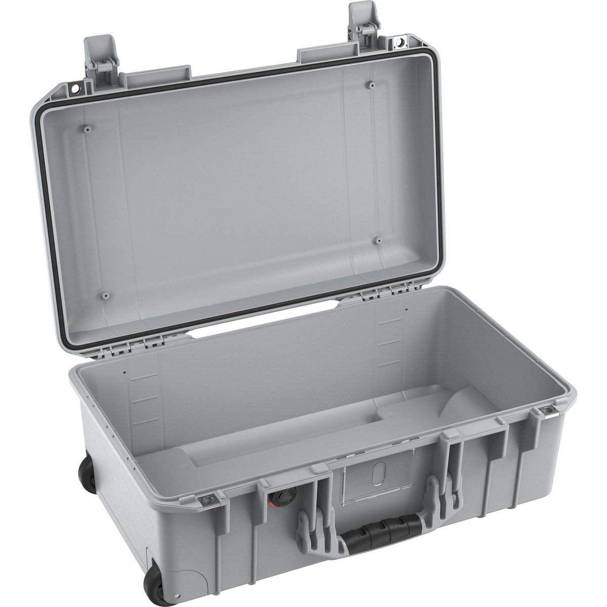 Estuche Rígido Pelican 1535AirNF de cabina con ruedas (Plateado, 26.9L) - vista principal