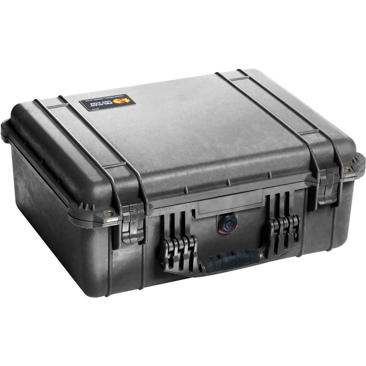 Estuche Rígido Pelican 1550TP Protector con divisores TrekPak (Negro) - vista lateral