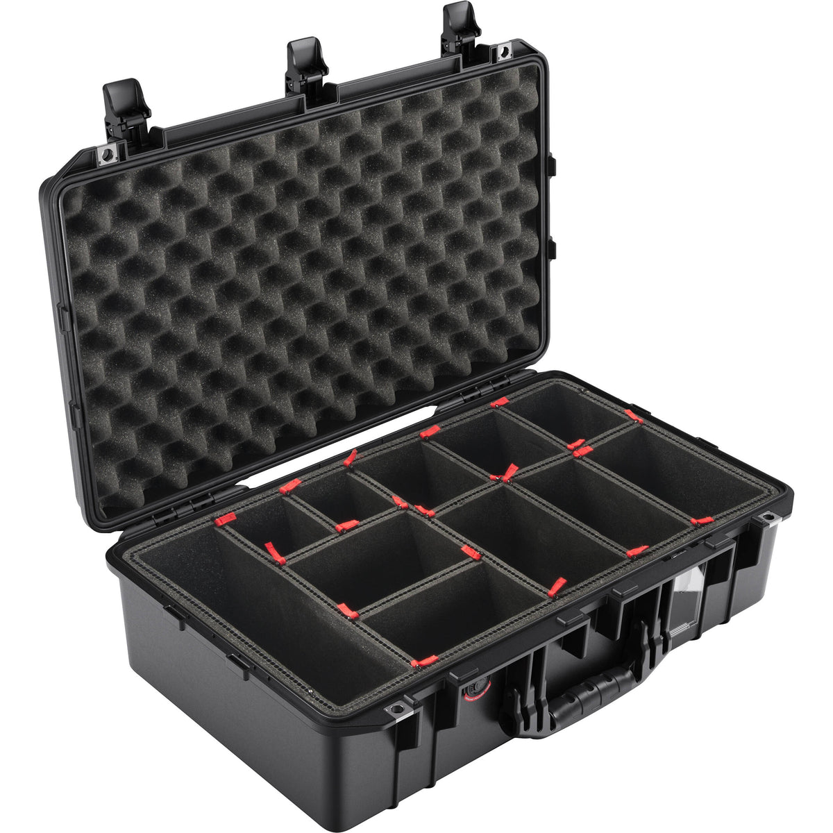 Estuche Rígido Pelican 1555AirTP Hard Carry con divisores TrekPak (Negro) - vista principal
