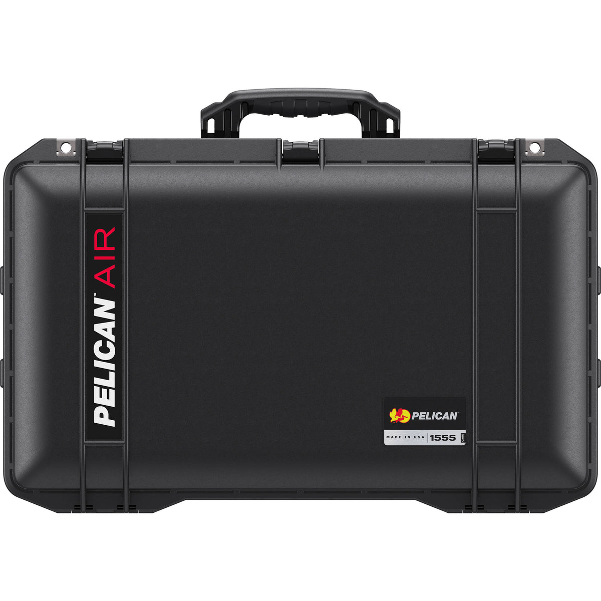 Estuche Rígido Pelican 1555AirTP Hard Carry con divisores TrekPak (Negro) - vista trasera